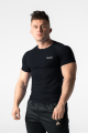 Deadlift koszulka treningowa rashguard męska BLACK
