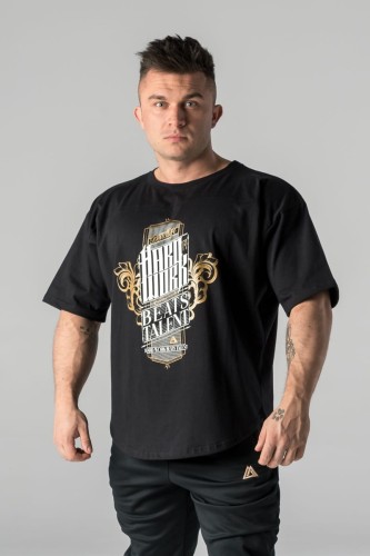 Deadlift - T-shirt oversize HARD WORK 