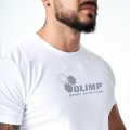 Olimp - Męski T-shirt Basic biały