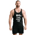 Olimp - Męski Tank Top Don't Cry czarny