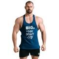 Olimp - Męski Tank Top Don't Cry navy