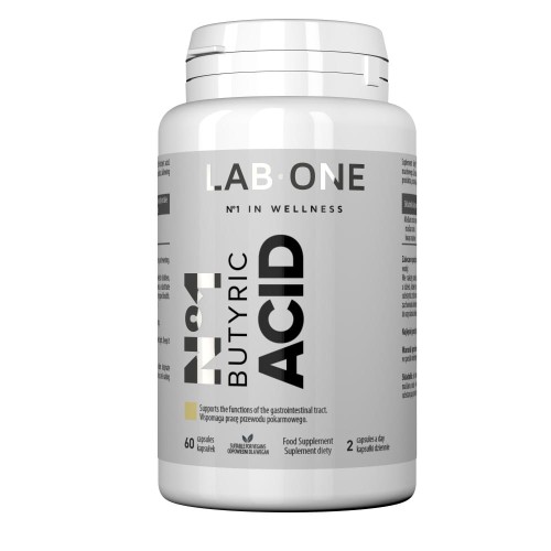 LAB ONE - BUTYRIC ACID 60 CAPS