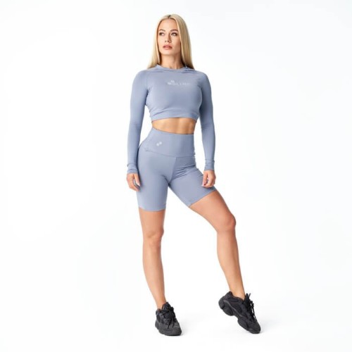 Olimp - Damskie shorty z wysokim stanem   