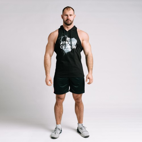 Olimp - Męska koszulka treningowa z kapturem Champion