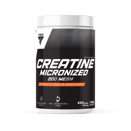 TREC - CREATINE MICRONIZED 200 MESH 400 CAPS
