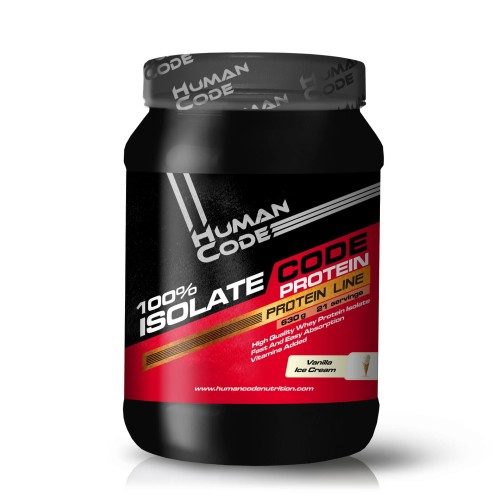 HUMAN CODE - 100% ISOLATE CODE PROTEIN – 630 G