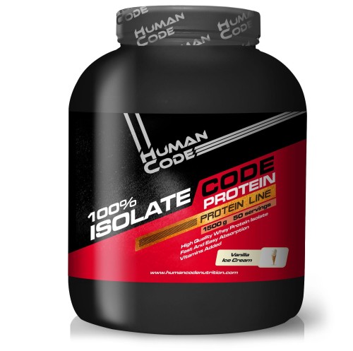 HUMAN CODE - 100% ISOLATE CODE PROTEIN -1500 G