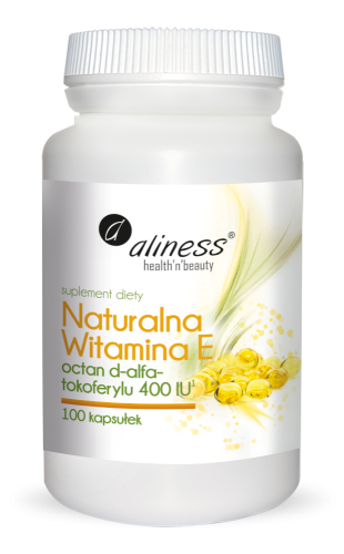 ALINESS - WITAMINA E NATURALNA 400IU 100CAPS