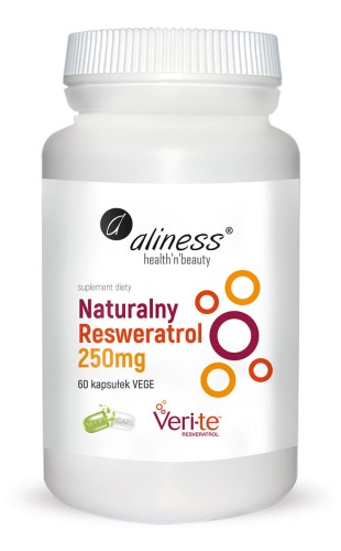 ALINESS - RESWERATROL VERI-TE 250MG 60 VEGE CAPS