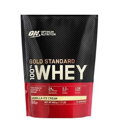 OPTIMUM - 100% WHEY GOLD STANDARD 450G