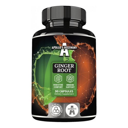 APOLLO'S - GINGER ROOT(ekstrat z Imbiru) 500mg 90 KAPS